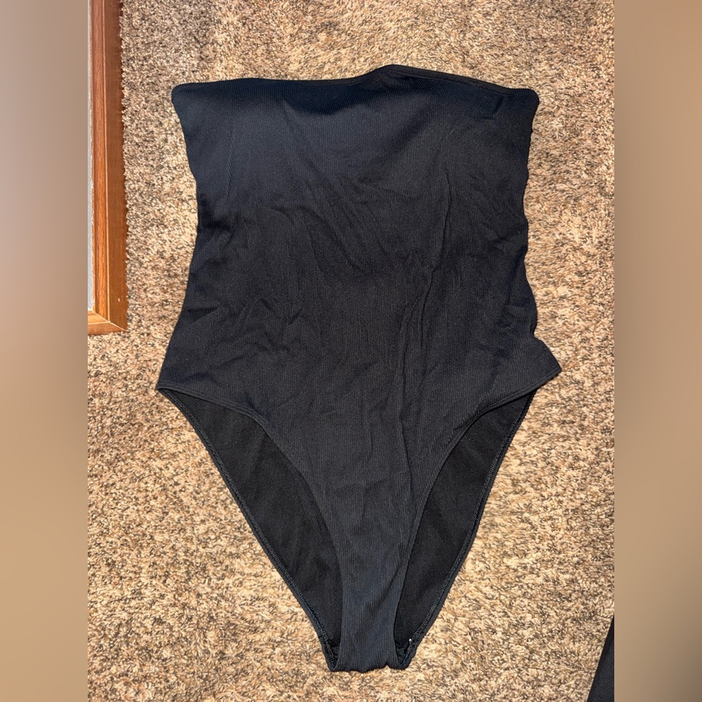 Aerie Classic Black One Piece Swimsuit
